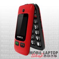 Mobiola MB610 piros időstelefon FÜGGETLEN